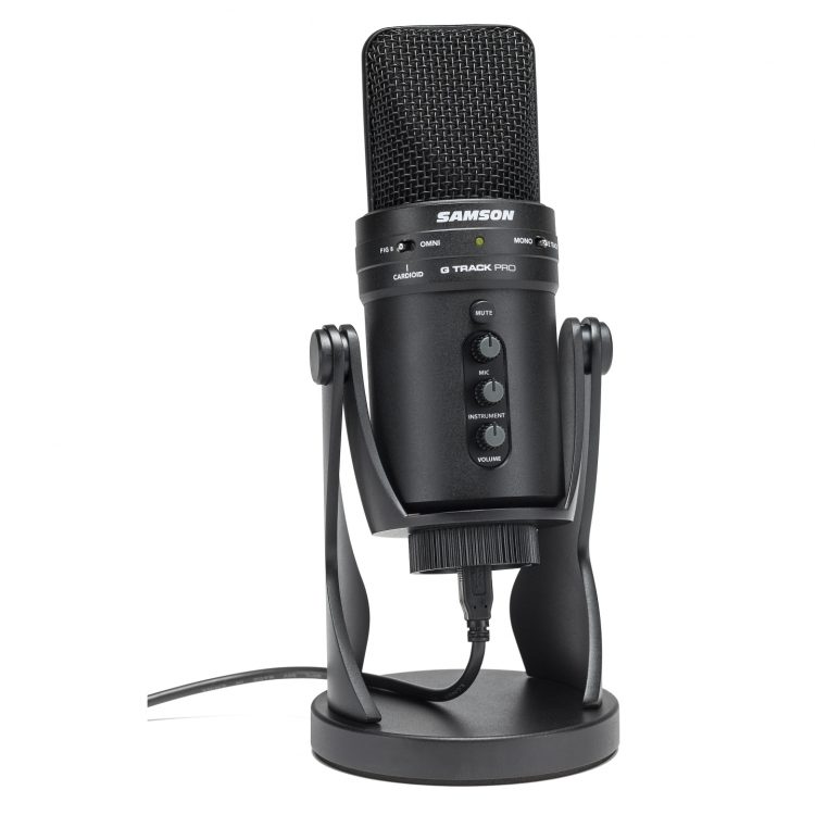 SAMSON G-Track Pro - Professional USB Microphone with Audio - Image 2