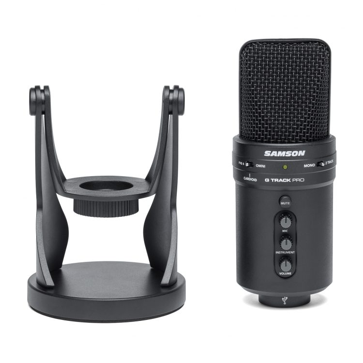 SAMSON G-Track Pro - Professional USB Microphone with Audio - Image 6