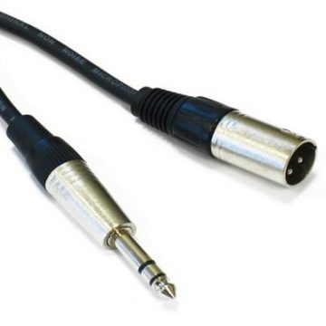 Hybrid XLR Male-Jack Stereo - 3m
