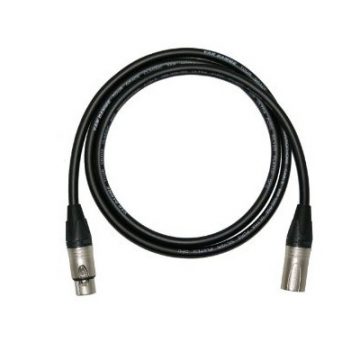 Hybrid XLR Male-XLR Female Cable - 2m