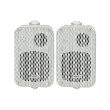 B30V 100V LINE 4IN BACKGROUND SPEAKER, 30W, WHITE PAIR