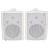 BC8W – PAIR BACKGROUND SPEAKERS 8in WHITE