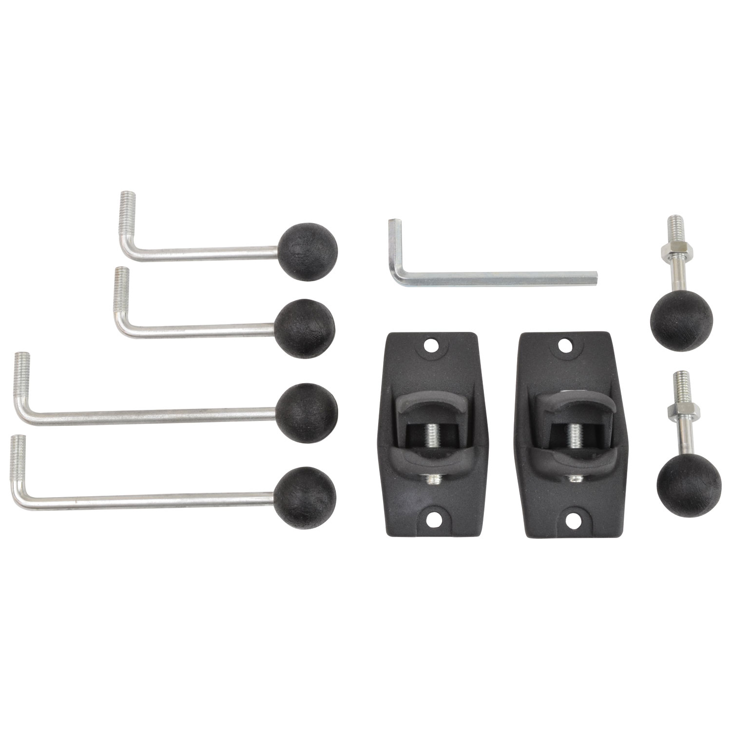 UNIVERSAL SPEAKER BRACKETS PAIR BLACK 3.5KG - Image 2