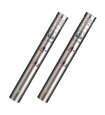 AKG C451 B Matched Pair Small-diaphragm Condenser Microphones
