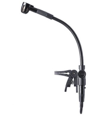 AKG C519 M Professional miniature clip-on condenser microphone with mini XLR to standard XLR cable