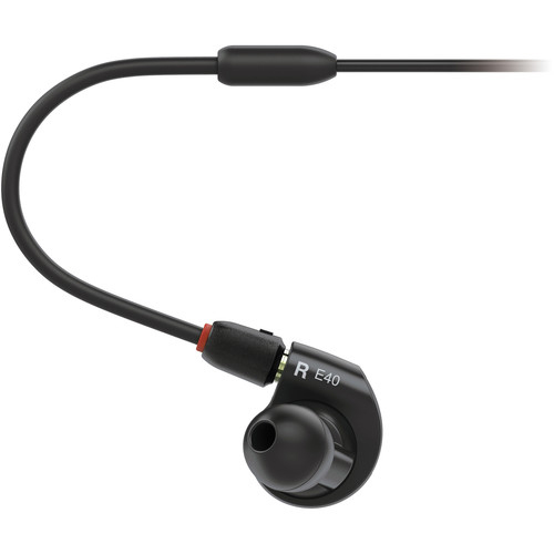 Audio-Technica ATH-E40 Professional In-Ear Monitor Headphones - Image 3