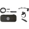 Audio-Technica ATM350W Cardioid Condenser Instrument Microphone with Woodwind Mounting System (5″ Gooseneck)
