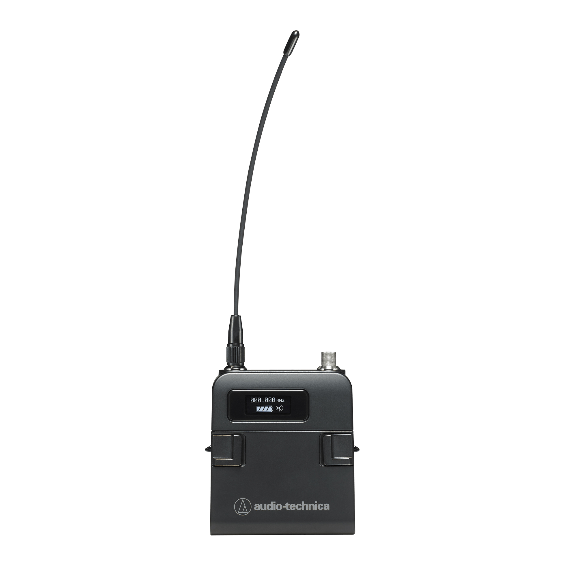 AUDIO TECHNICA ATW-T5201 5000 Series Body-pack Transmitter With cH-Style Screw-down 4-Pin Connectors