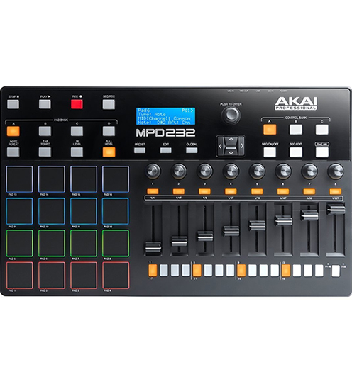 Akai MPD232 Feature-Packed, Highly Playable Pad Controller