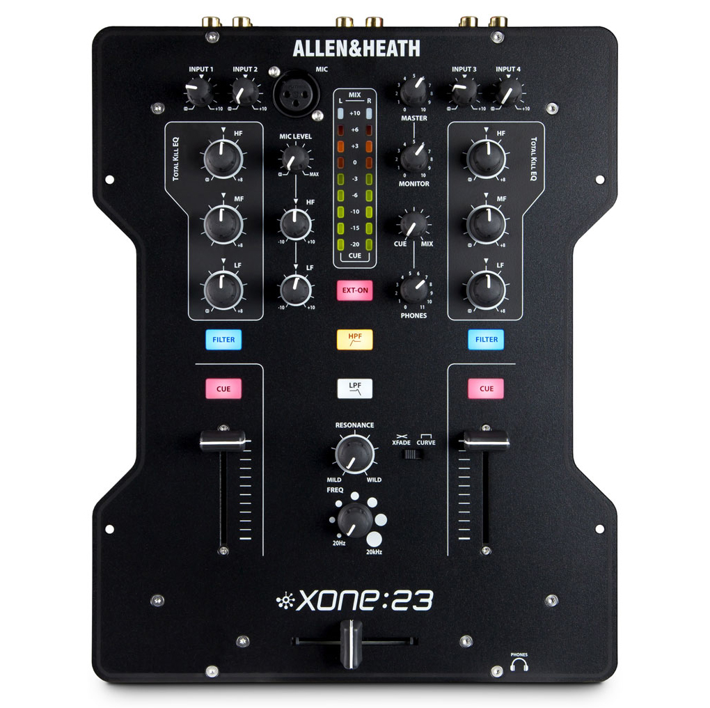 Allen & Heath Xone:23 2+2 Channel DJ Mixer - Son Sound