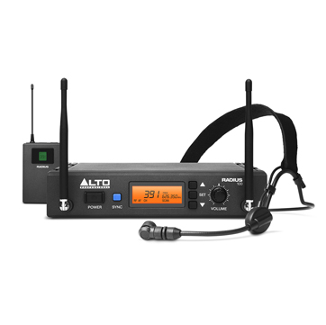 Alto Radius 100H PROFESSIONAL UHF DIVERSITY WIRELESS HEADSET MICROPHONE SYSTEM