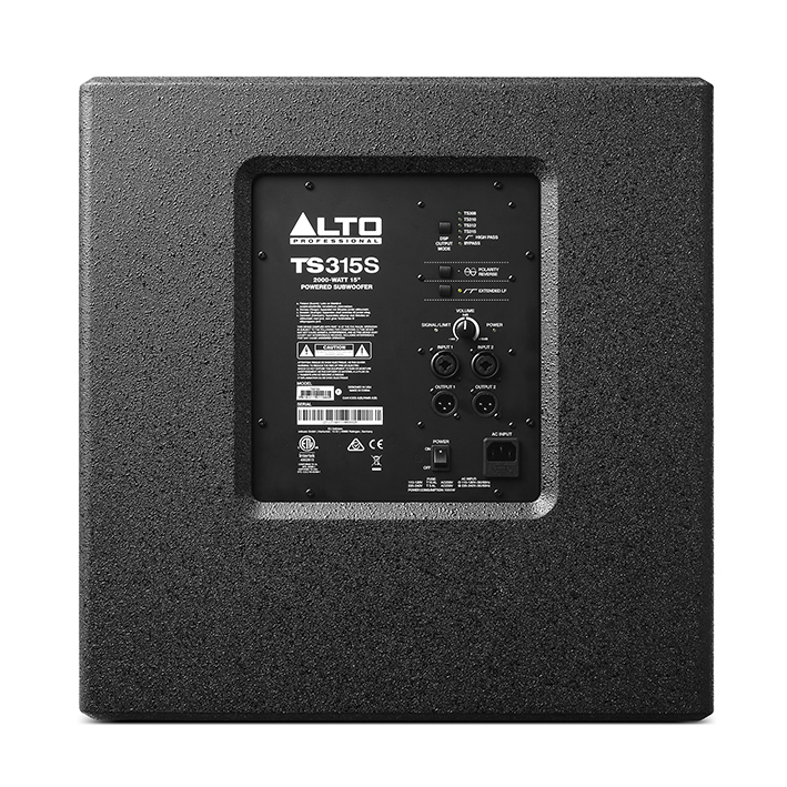 Alto TS315S 2000-WATT 15" POWERED SUBWOOFER - Image 3