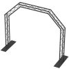 Alustage Deco Black Goal Post