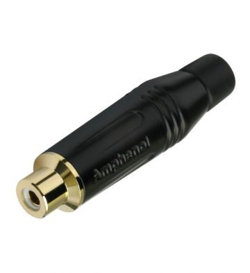 Amphenol ACJR-BLK RCA female Black