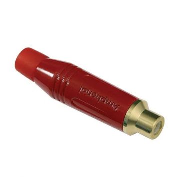 Amphenol ACJR-RED RCA female Red