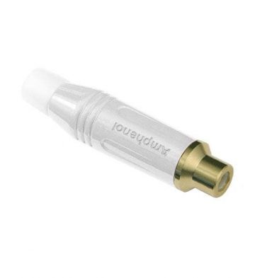 Amphenol ACJR-WHT RCA female White