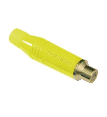 Amphenol ACJR-YEL RCA female Yellow