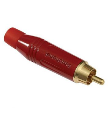 Amphenol ACPR-RED RCA male Plug Red