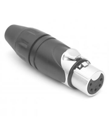Amphenol AX5F Male XLR 5-Pin Inline