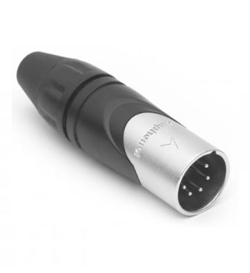 Amphenol AX5M Male XLR 5-Pin Inline