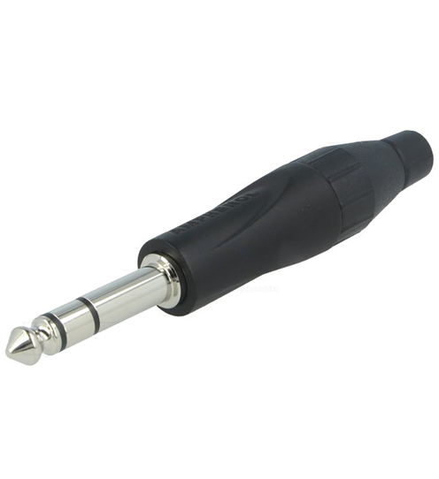 Amphenol TS3PB Stereo Jack Black