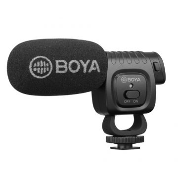 BOYA BY-BM3011 Cardioid Camera-Mount Professional Condenser Shotgun Microphone