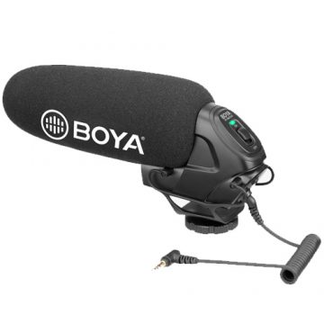 BOYA BY-BM3030 On-Camera Supercardioid Shotgun Microphone