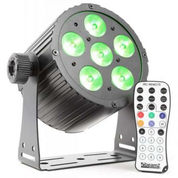 BAC406 PRO PAR 6x 18W 6-1 HEX DMX IR