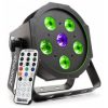 BFP110 LED PAR 56 FLATPAR 5x 6W RGB + 1x 6W UV LEDs DMX IRC