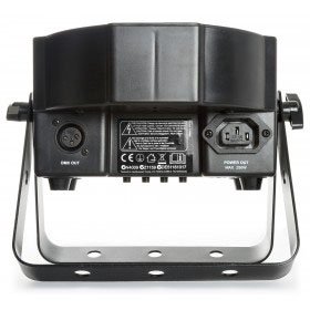 Beamz BFP130 LED PAR 56 FLATPAR 6x 6W UV LEDs DMX IRC - Image 4
