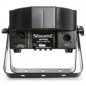 Beamz BFP130 LED PAR 56 FLATPAR 6x 6W UV LEDs DMX IRC - Image 5
