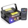 BIANCA DOUBLE LASER 330MW RGB GOBO WITH REMOTE