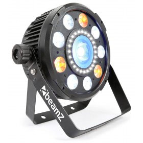 BX94 PAR 64 WITH COB LED AND STROBE 9x 6W 4-1 RGBW LEDS