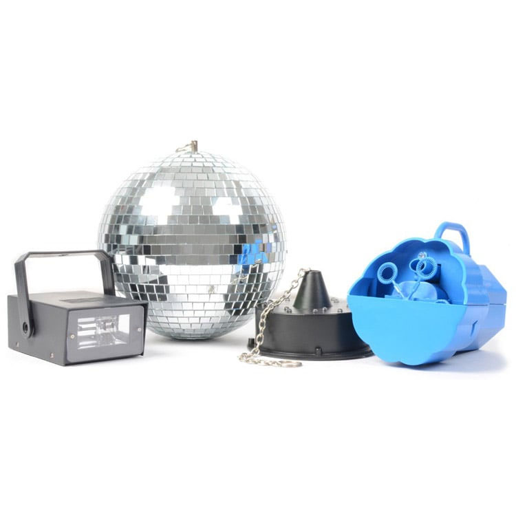 Beamz DiscoSet-IV Disco Ball Party Light Package