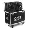 IGNITE120 LED MOVING HEAD SPOT 2PC IN FLIGHTCASE 120W