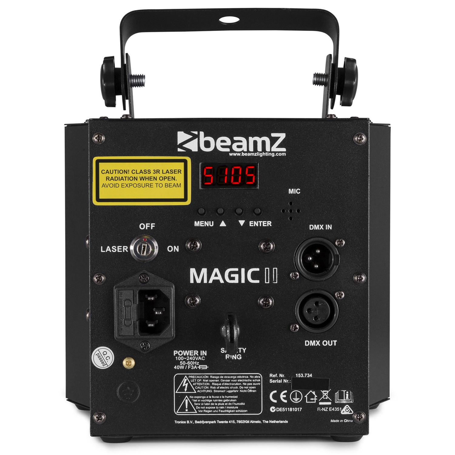 LED MAGIC2 DERBY WITH LASER RG + STROBE - Image 3