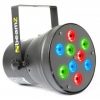 Beamz LED PAR 36 SPOT 9x 1W RGB LEDS DMX
