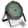 LED PAR 64 FLATPAR 36X 1W RGB DMX IRC
