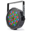 LED PAR 64 FLATPAR 36X 1W RGB DMX IRC