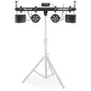 LED SHOWBAR 2X PAR 6x 4in1 2X BUTTERFLY,  LASER RG, 4x 1W WHITE STROBE EFFECT DMX IRC