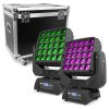 Beamz MATRIX55 QUAD MOVING HEAD 2PC IN FLIGHTCASE RGBW 25x 15W