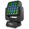 Beamz MATRIX55 QUAD MOVING HEAD 2PC IN FLIGHTCASE RGBW 25x 15W