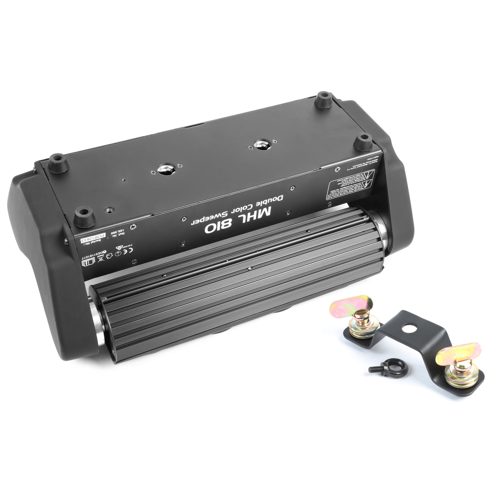 Beamz MHL-810 LED Moving Head Colour Double Sweeper 8x 10w Quad - Image 4