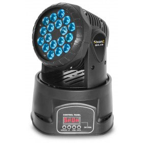 MHL108MK3 MINI MOVING HEAD 18X 3W 3-IN-1 RGB LEDS - Image 2