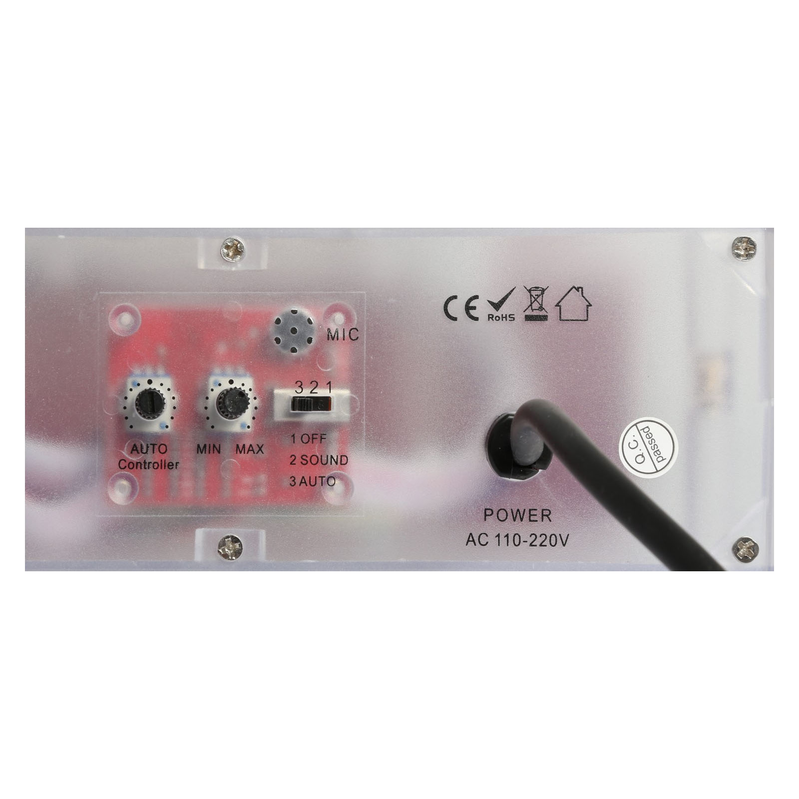 Beamz MINI 4 HEAD MOON CLEAR LED 132x RGBA LEDs - Image 3