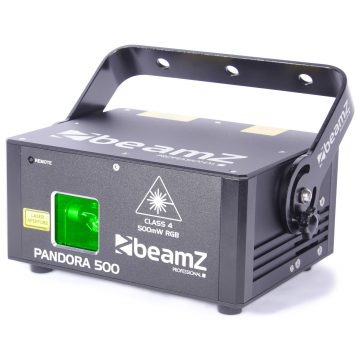 Beamz PANDORA 500 TLL ANIMATION LASER RGB 15kpps