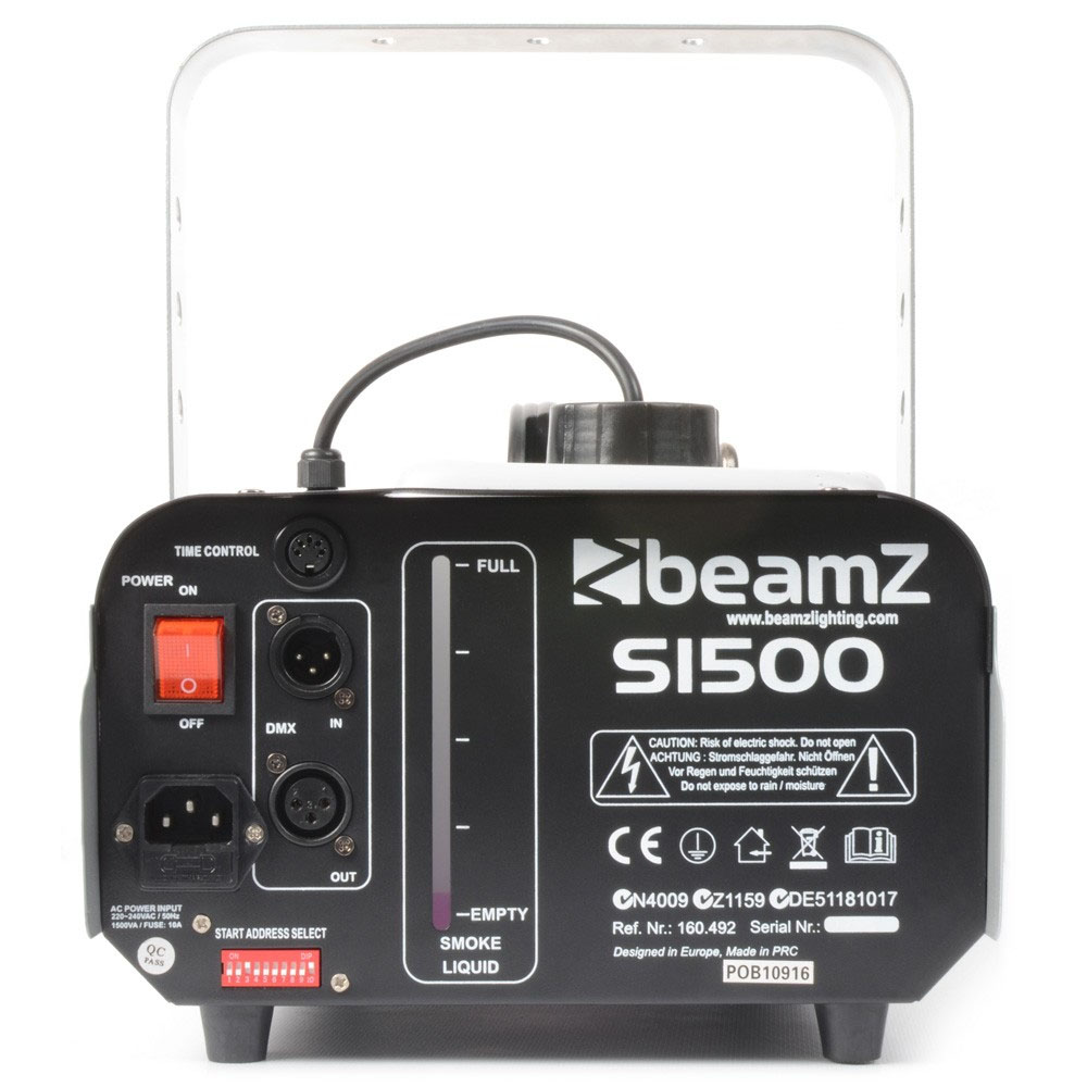 Beamz S1500 SMOKEMACHINE DMX/TIMER CNTRL - Image 2