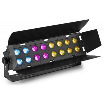 Beamz WH192 LED WALL WASH 16x 12W 6in1 RGBWAUV LEDS DMX