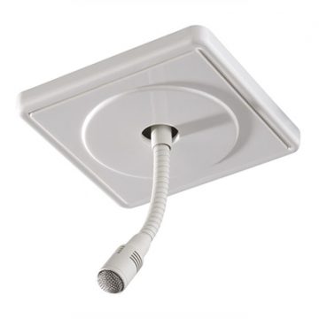 Beyerdynamic OM302 Miniature Cardioid Condenser Hanging Gooseneck Mic - White