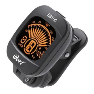 CORT E310C Clip-On Guitar and Bass Tuner